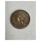 1908 Indian head cent consigner labeled fine-x
