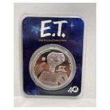 ET 2022 commemorative 2 dollar coin 1 oz .999 Ag