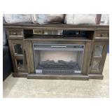 Scratch and dent Fireplace insert console tv