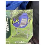 Members mark portable swing lounger