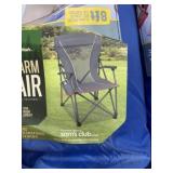 Members mark hard arm chair