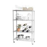 Seville Classics Steel Wire Shelving, 4-Tier, 36"