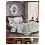 Madison park full queen four piece comforter set