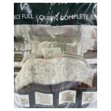 Laura Ashley 7 piece full queen complete bed set