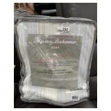 Tommy bahama full queen cotton blanket