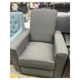 New Abbyson Living Gray Hampton Swivel Glider