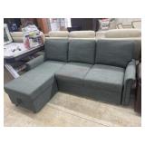 Scratch/Dent Abbyson living 2pc sectional,