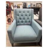 New Cole & Rye teal decorator chair