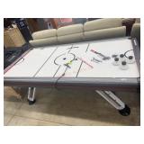 Damaged MD Sports air hockey table