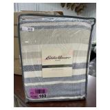 Eddie Bauer full queen cotton blanket