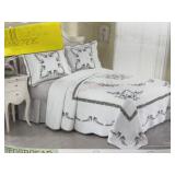 Modern heirloom queen bedspread