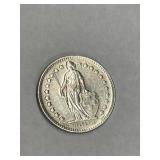 1950 silver half franc