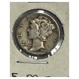 1945 mercury dime