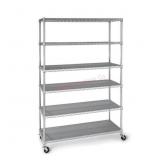 Members mark commercial 6 tier shelving 3 racks