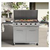Members mark pro series 5 burner gas griddle