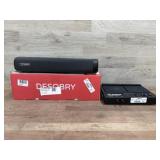 Top vision sound bar and Alesis sample pad 4