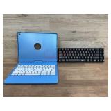 Wireless tablet case and keyboard