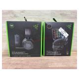 Razer gaming headset and gaming keypad untested
