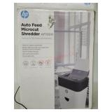 Hp auto feed microcut shredder f1009, used