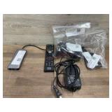 5 pieces av peripheral and remote