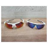 2 pairs of Rawlings sunglasses (scratched)