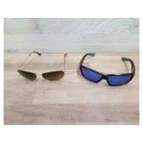 Costa sunglasses, Maui Jim sunglasses (scratched)