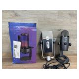 3 microphones