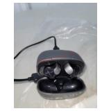Wireless earbuds with case and charging cord,