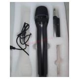 Portable mic, missing accessories