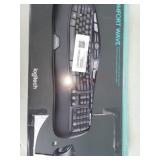 Logitech keyboard comfort wave mk550, used,