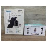 Solar powered security camera and Wi-Fi panorama