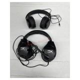 Zhino and hyper x headsets