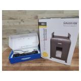 Magic Wand scanner, Boxis paper shredder