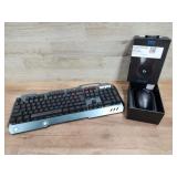 K680 keyboard, Logitech mouse 2 items