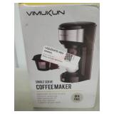 Vimukun single serve coffee maker, used