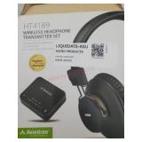 Avantree Wireless headphone transmitter set,