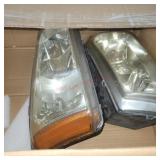 4 Vehicle lights, used