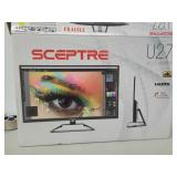 Sceptre U27 4k UHD monitor, multimedia interface,