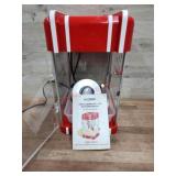 Intertek popcorn machine, used