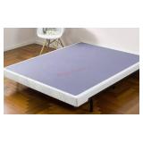 ZINUS Metal Box Spring with Wood Slats, 4 Inch