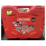Craftsman 83pc sae/ metric tool set
