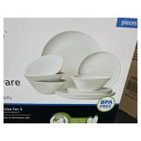 Mainstays 12 piece dinnerware set