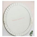 Abbyson Santorini round wall mirror