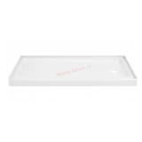 Delta classic 500 right drain shower base 60in x