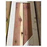 5 boxes Aromatic red cedar planking 15sq ft per