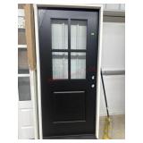 Steel 4 pane 36ï¿½ entry door.  MSRP 999