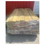 Skid of approx 425 picket fence slats.  6ï¿½ long