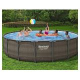 Best way 18ï¿½ x 48ï¿½ pool. Has both box 1/2 and 2/2