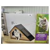 Vibrant life modern cat condo