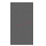 2  -4 ft. x 8 ft. Black Privacy Diamond